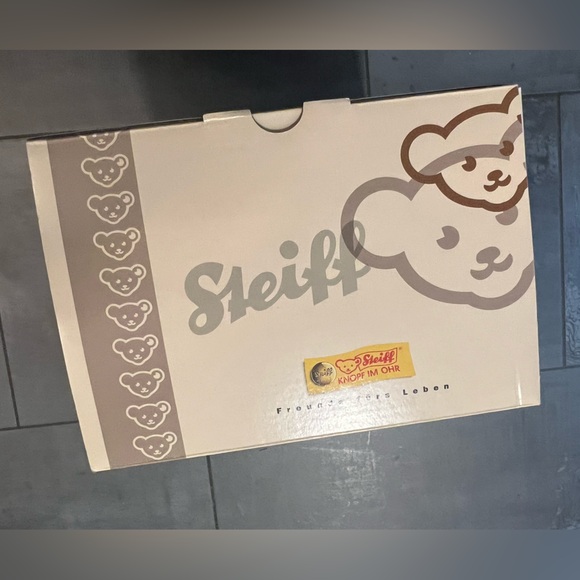 BNIB Steiff Teddy Bear on Rocking Horse 2007 Limited Edition papers & box 037337 - Picture 10 of 15